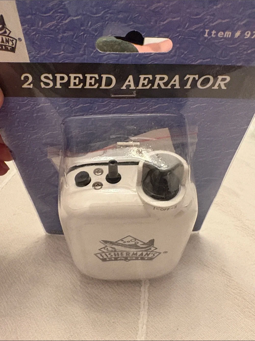 2-Speed Aerator - White